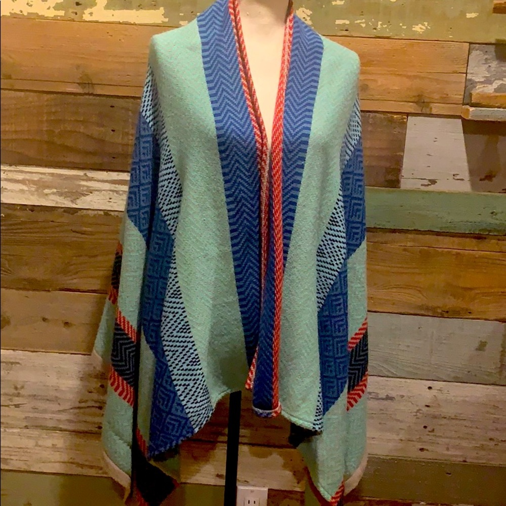 Gray-by Saks Fifth Avenue cape